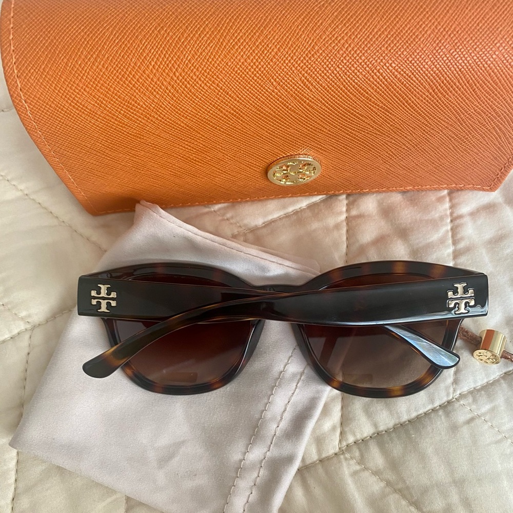 Tory Burch tortoise sunglasses